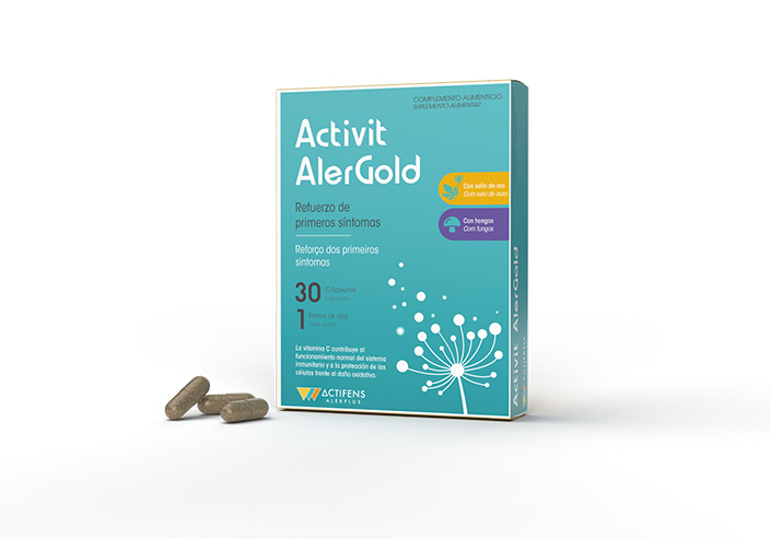 Activit Alergold 30 Cápsulas Vegetales de 789 mg. HERBORA