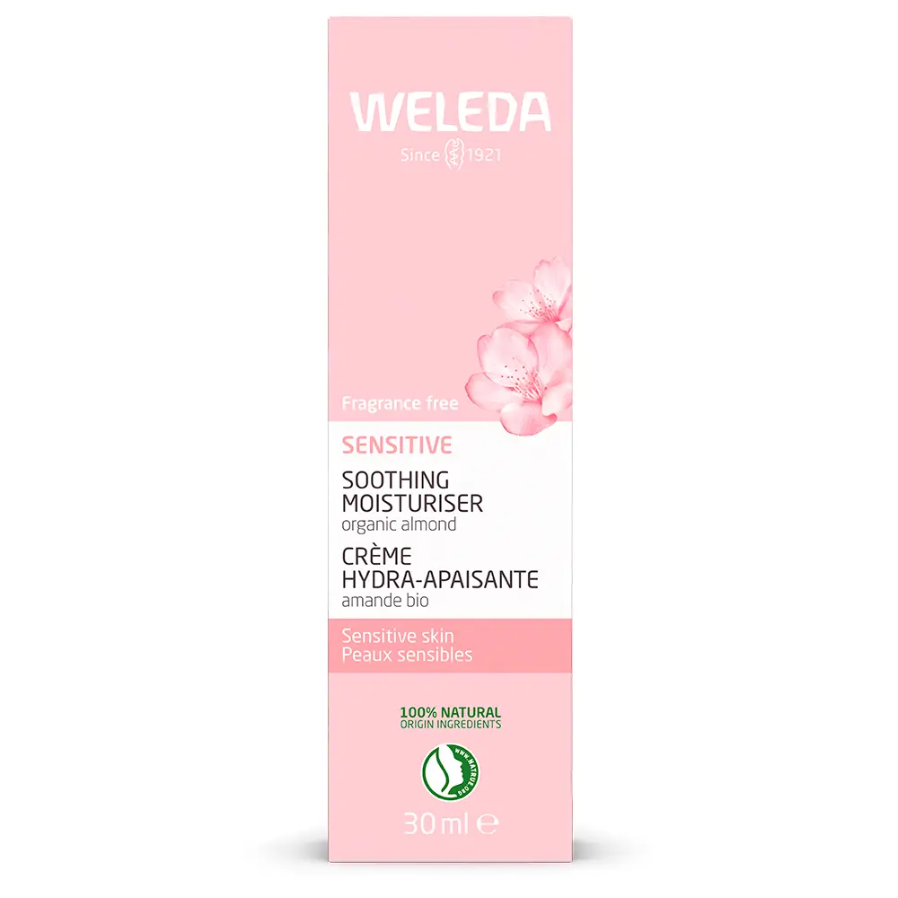 CREMA FACIAL CALMANTE DE ALMENDRAS 30ml. WELEDA. - Imagen 2
