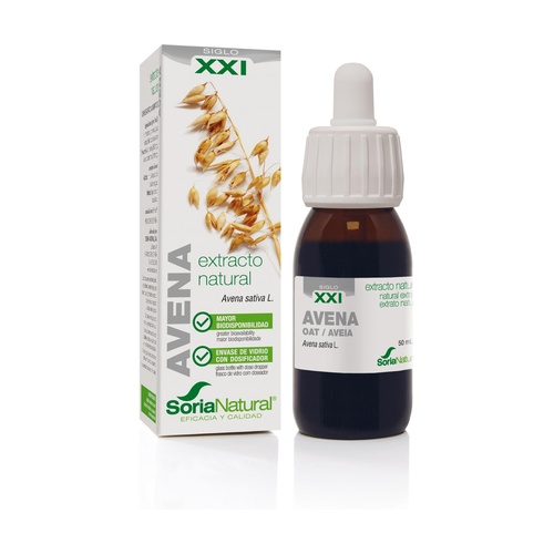 EXTRACTO AVENA FORMULA XXI. 50 ml. SORIA NATURAL.
