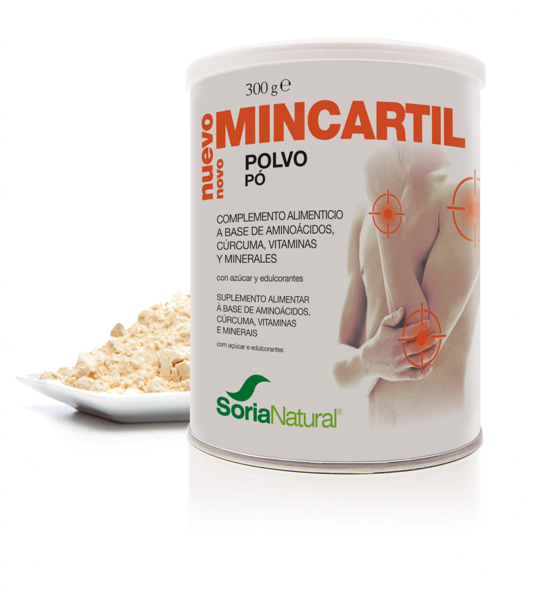 MINCARTIL REFORZADO CURCUMA 300 gr. SORIA NATURAL.