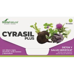 CYRASIL PLUS 15 viales. SORIA NATURAL.