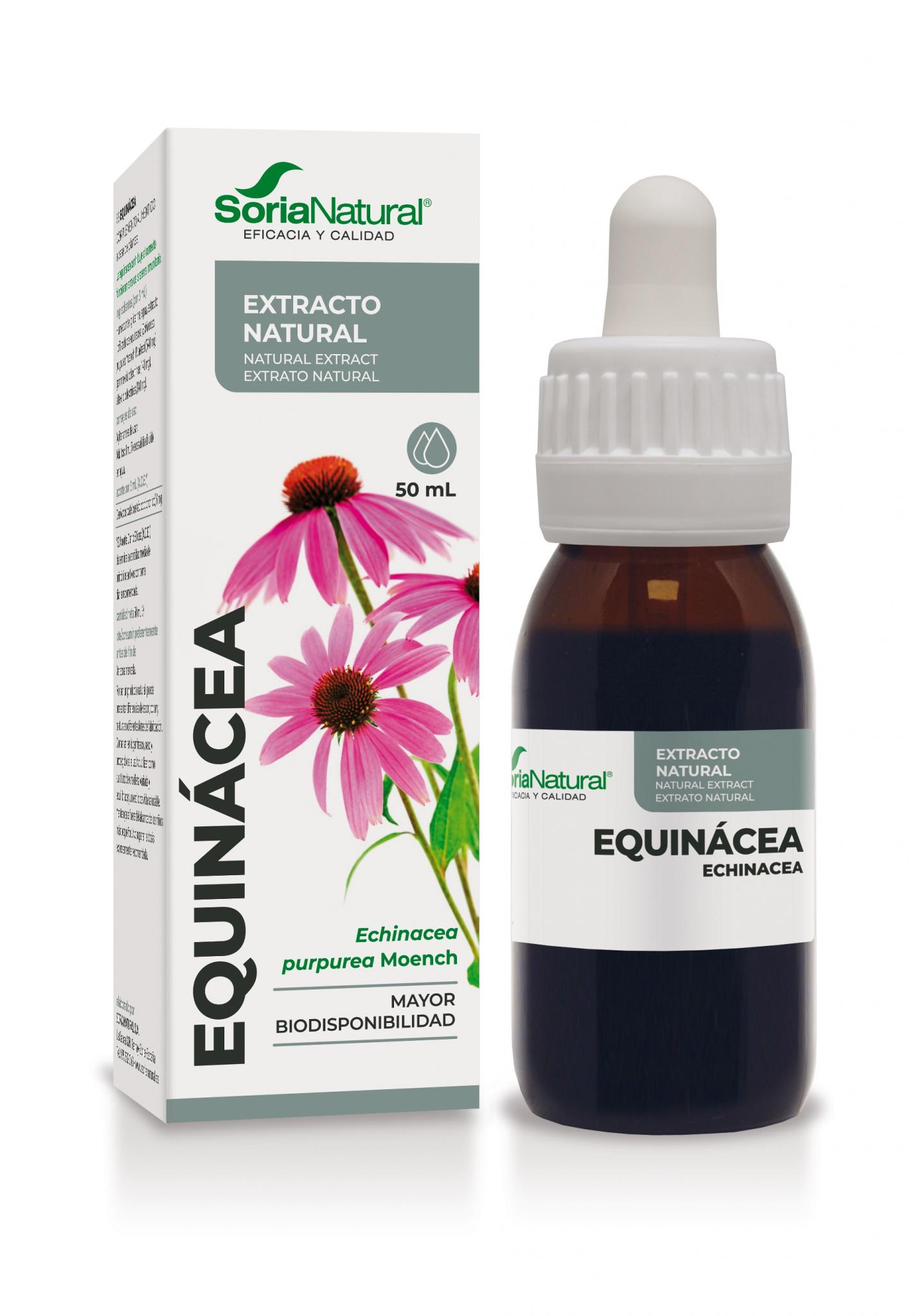 EXTRACTO EQUINACEA FORMULA XXI. 50 ml. SORIA NATURAL.