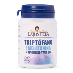 TRIPTOFANO CON MELATONINA + MAGNESIO + VIT.B6 60 comp. ANA MARIA LAJUSTICIA.