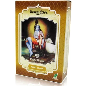 HENNA RUBIO CENIZA POLVO 100 gr. RADHE SHYAM.