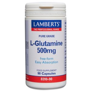 GLUTAMINA 500 mg. 90 cap. LAMBERTS.