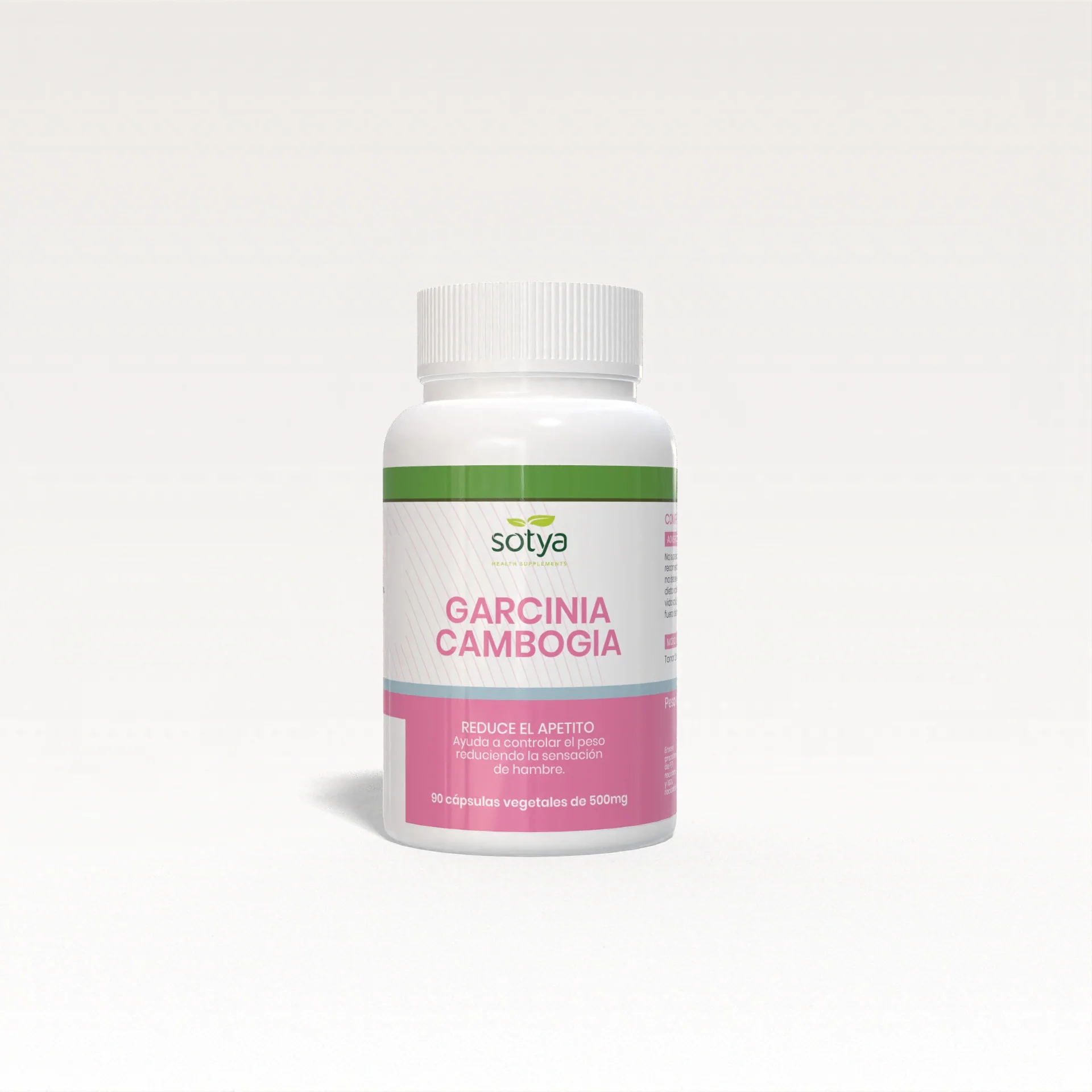 GARCINIA CAMBOGIA 90 cap. de 500 mg. SOTYA.