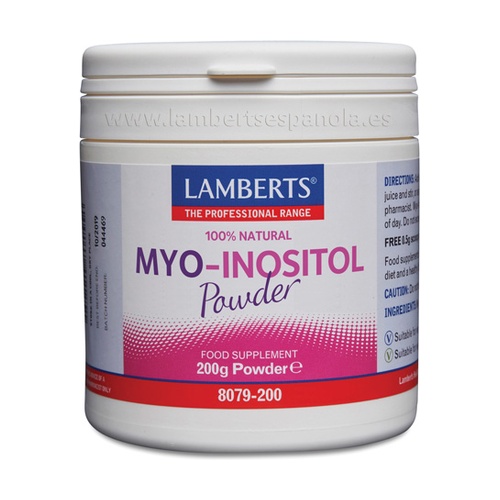 INOSITOL MYO POLVO 200 gr. LAMBERTS.