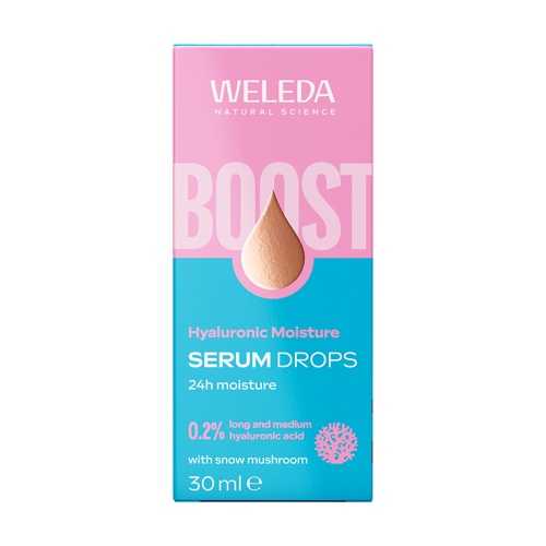 Serum Booster Hidratante Weleda con Ácido Hialurónico (Booster Drops) 30 ml. - Imagen 2