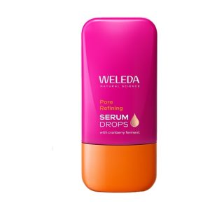 Serum Booster Perfeccionador Weleda (Booster Drops) 30 ml. Este sérum iluminador está formulado con vitamina C, vitamina E y fermento de arándano rojo, con el objetivo de alisar la textura de la piel, afinar los poros y aportar un efecto destello saludable. Su uso regular ayuda a reducir la apariencia de manchas pigmentarias y lograr un tono más uniforme y luminoso. La textura en gotas es ligera, de rápida absorción y adecuada incluso para pieles sensibles. Certificaciones: Certificaciones: NATRUE y “Vegan”.. Su fórmula es 100 % natural.