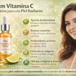 Descubre los beneficios del sérum de vitamina C al 15 %: ilumina la piel, reduce manchas, combate arrugas y mejora la textura del rostro.