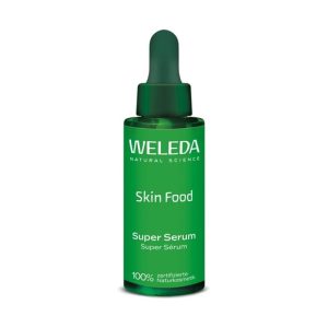 Skin Food Super Sérum Weleda 30 ml. Sérum facial con ácido hialurónico, ceramidas e ingredientes botánicos para una rutina facial diaria. 💚