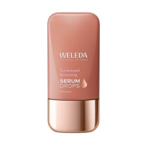 Serum Booster Bronceador Weleda 30 ml. Sérum facial con pigmentos minerales y textura ligera para un acabado luminoso y efecto sunkissed natural. 💚